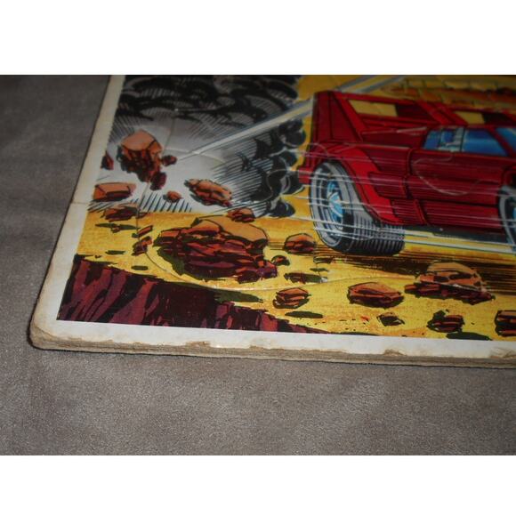 Vintage 1985 Go Bots Golden Frame Tray Puzzle Complete Tonka Transformers Robot - Picture 10 of 10